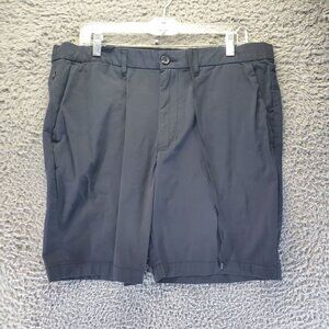 Goodfellow & Co Shorts Mens 36 Gray Linden Tech 9" Inseam Wrinkle Resist Stretch